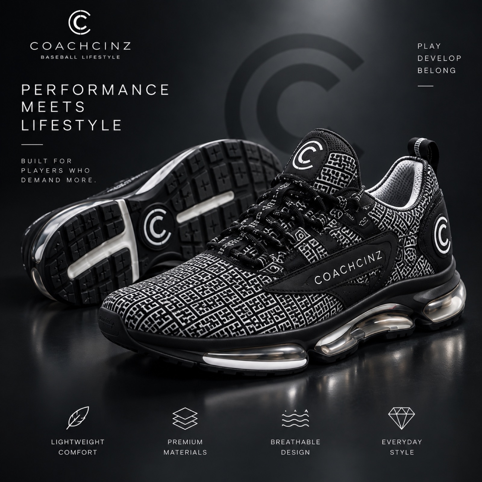 COACHCINZ performance sneakers