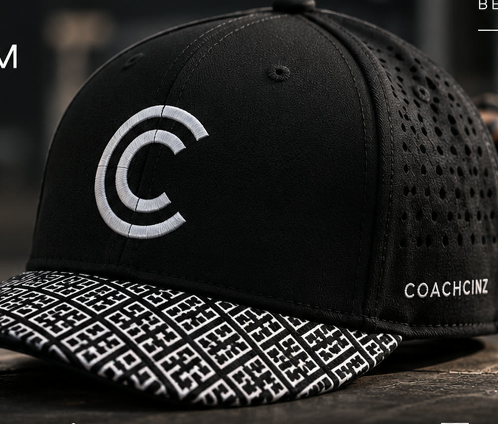 Premium Perforated Cap — COACHCINZ
